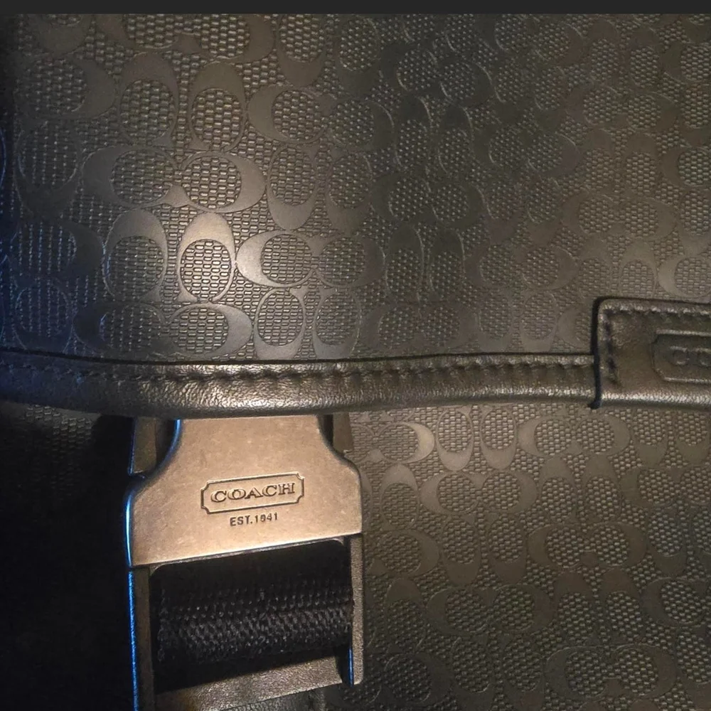 Black Designer Men's Bag